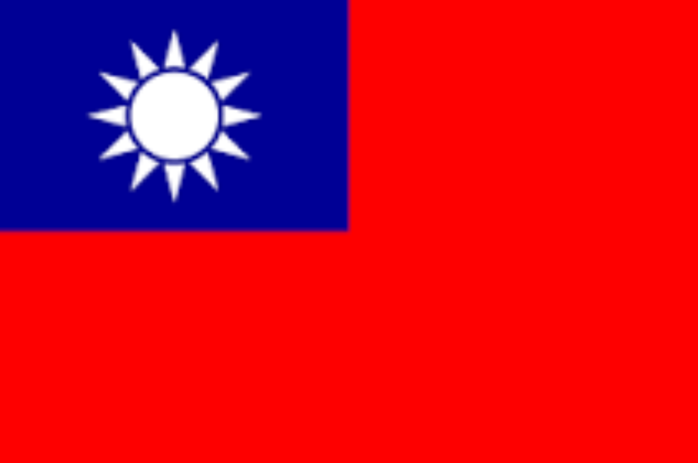 Taiwan Flagge
