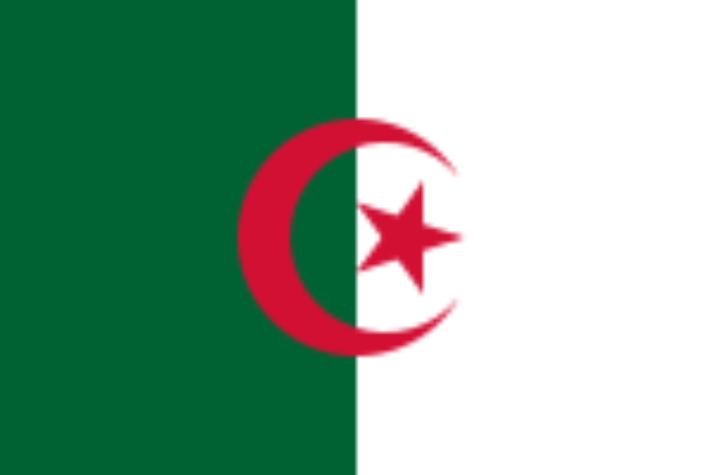 Flagge Algerien