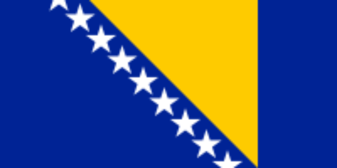 Flagge Bosnien Herzegowina