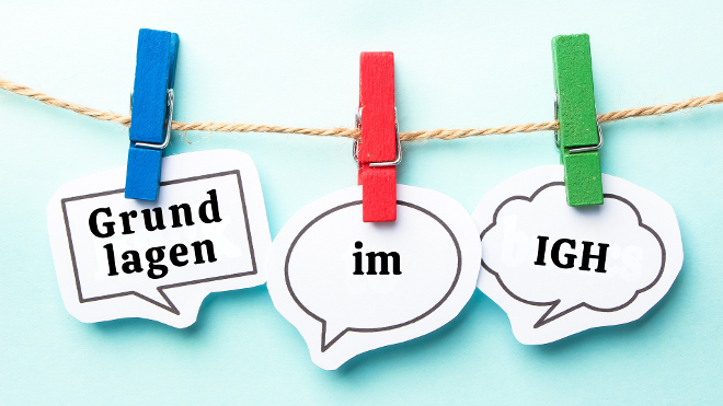 Kachelfoto - Grundlagen IGH