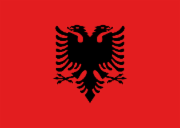 Flagge Albanien