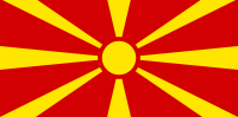 Flagge Mazedonien