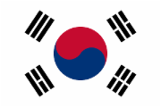 Flagge Südkorea