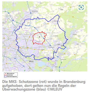 MKS Ausbruch Deutschland 10.01.2025
